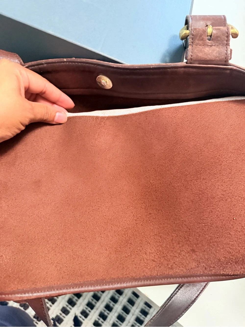 COACH Vintage Custom Soho Waverly Lafayette  Shoulder Hand Bag Hand Painted 4140